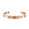 ダニエルウェリントン DANIEL WELLINGTON バングル レディース DW00400141 エランブレスレット Mサイズ ローズゴールド